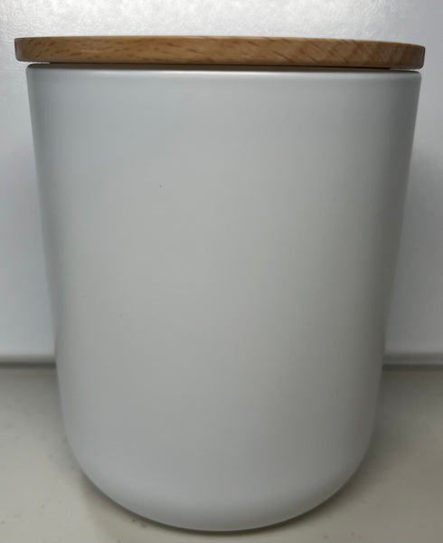 Medium Cambridge Matte White Candle