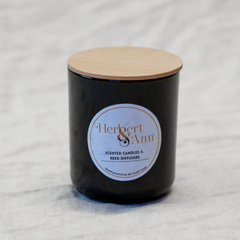 Large Cambridge Black Candle