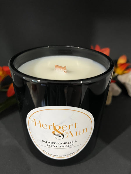 Large Cambridge Black Candle